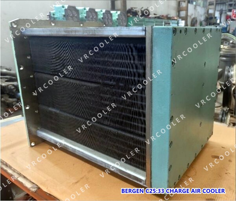 BERGEN C25 33 CHARGE AIR COOLER BERGEN C25 33 CHARGE AIR COOLER