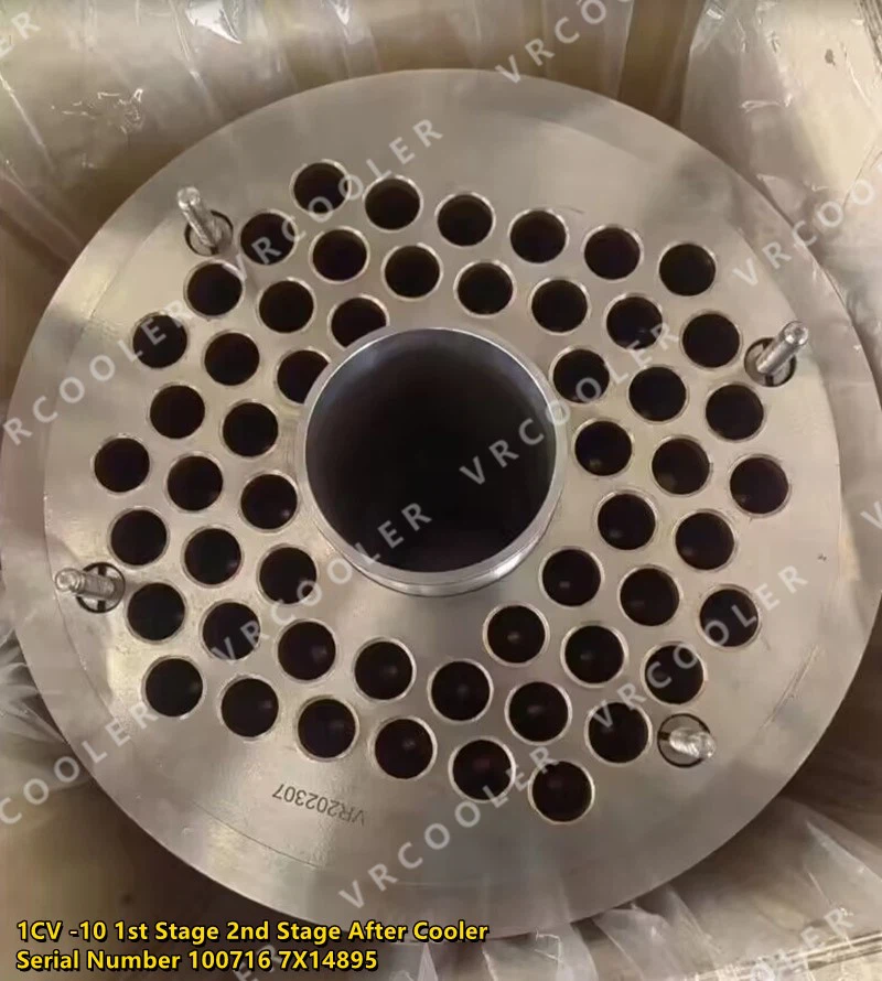 1CV -10 1st 2nd Stage After Cooler Serial Number 100716 7X14895 1CV -10 1st 2nd Stage After Cooler Serial Number 100716 7X14895