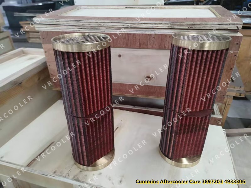 Aftercooler Core Part Number 3897203 & 4933306 for Cummins Marine Engine Aftercooler Core Part Number 3897203 & 4933306 for Cummins Marine Engine