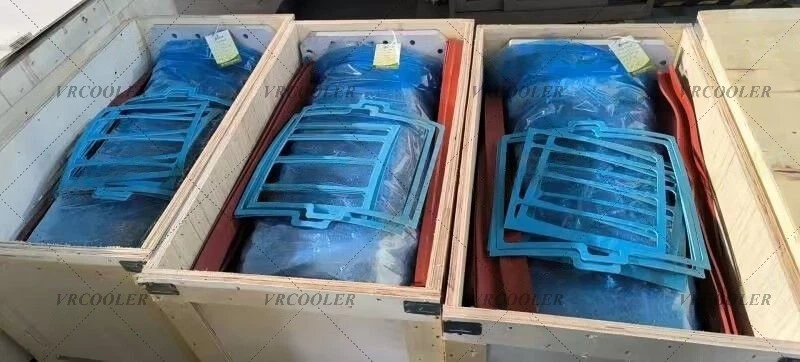 1st 2nd Stage Heat Exchanger for Main Air Compressor Cameron Model - TAE100A/30 1st 2nd Stage Heat Exchanger for Main Air Compressor Cameron Model - TAE100A/30