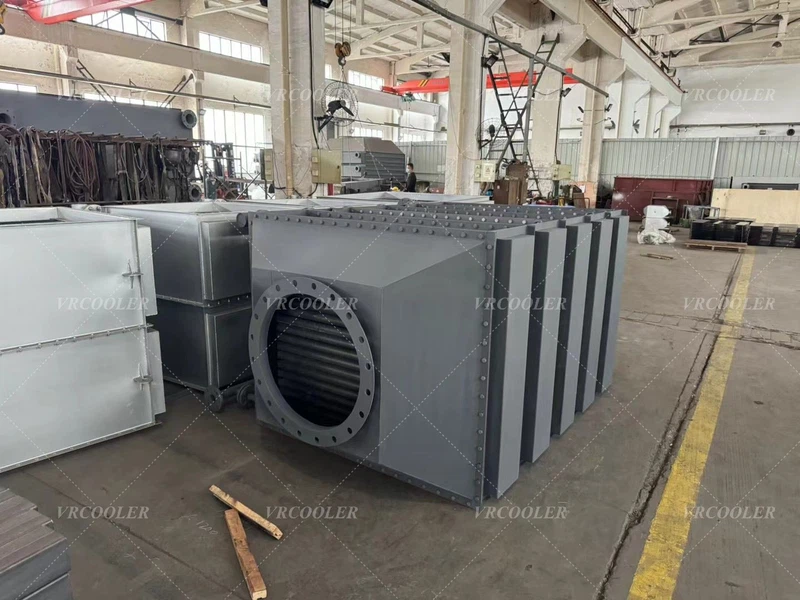 Custom Finned Tube Heat Exchanger for Air Compressor Waste Heat Utilization Custom Finned Tube Heat Exchanger for Air Compressor Waste Heat Utilization