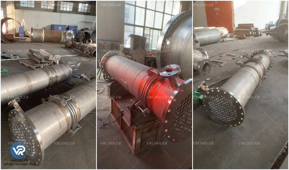 shell tube condenser for hydrocarbon vapor in refinery shell tube condenser for hydrocarbon vapor in refinery
